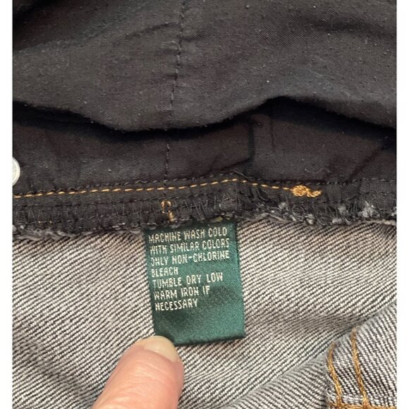 LRL LAUREN by RALPH LAUREN Premium Denim Jeans Women's Size 10 Boot-Cut Mid-Rise - Picture 8 of 16